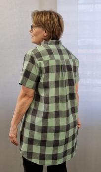 Preview: Papierschnittmuster Hemdbluse Damen