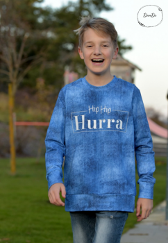 Preview: Papierschnittmuster X-te Hoodie Kinder