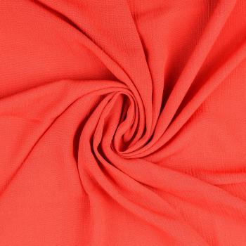 Preview: Viskose Krepp Uni rot