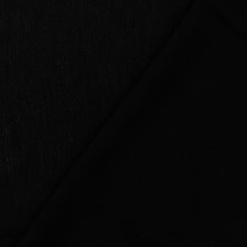 Viskose Krepp Uni schwarz