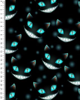 Jersey Digital Toff Ghost Cats Grinse Katze blau