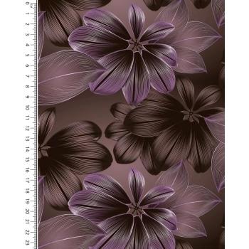 Alpensweat Digital Stylez Metallic Flower pink