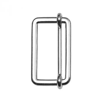 Leiterschnalle silber 30mm