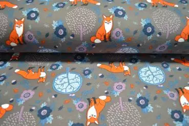 Wintersweat - Fuchsi Fuchs - grau