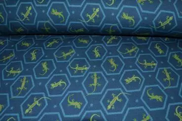 Wintersweat - Gekko - blau