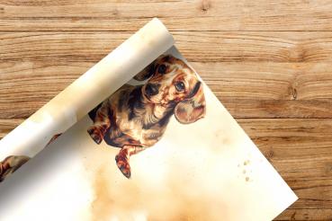 Stoffvorbestellung Dackel