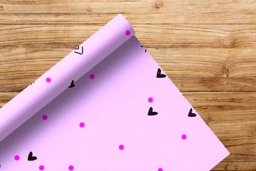 Stoffvorbestellung Mini Chef im Einsatz - lila - Kombistoff