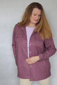 Preview: Papierschnittmuster Hemdjacke Flo Damen