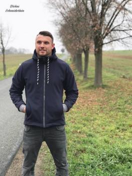 Papierschnittmuster Softshelljacke Herren