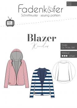 Papierschnittmuster Blazer Kinder
