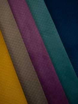 Preview: Dekosamt Parma Caracas taupe