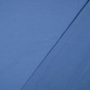 French Terry Uni Blau