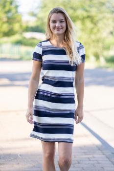 Preview: Papierschnittmuster Kleid Isabell Damen