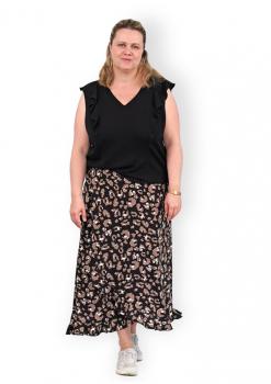 Papierschnittmuster Wickelrock Damen