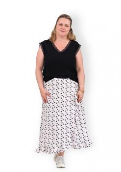 Papierschnittmuster Wickelrock Damen