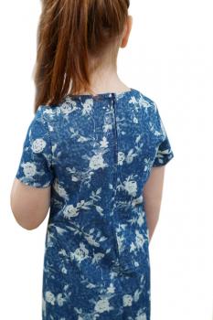 Preview: Papierschnittmuster Etui-Kleid Kinder