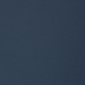 French Terry Uni Jeansblau