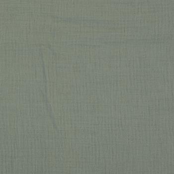 Double Gauze Musselin Zartgrün (Restschrumpfung 10%)