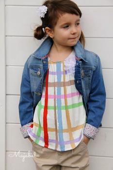 Preview: Papierschnittmuster Fennja Kinder