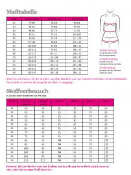 Papierschnittmuster Kleid Fiona Damen