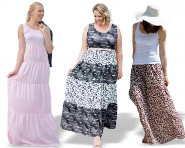 Preview: Papierschnittmuster Kleid Fiona Damen