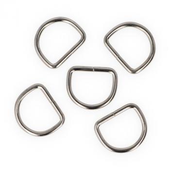 D-Ring 35x24mm silber