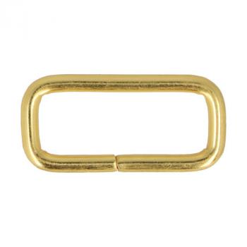 Quadrat-Ring 40mm gold