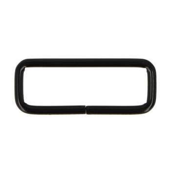Quadrat-Ring 25mm schwarz