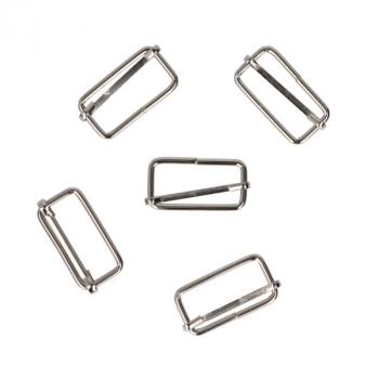Leiterschnalle 30x15x2,5 silber