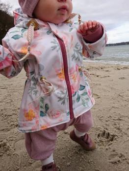 Papierschnittmuster Softshelljacke Kinder
