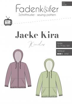 Papierschnittmuster Jacke Kira Kinder