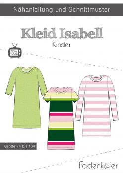 Papierschnittmuster Kleid Isabell Kinder