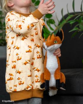 Jersey Lathi Füchse auf beige