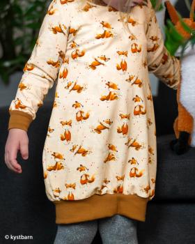Jersey Lathi Füchse auf beige