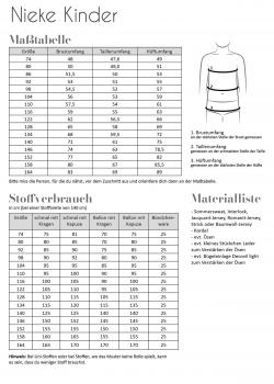 Preview: Papierschnittmuster Kleid Nieke Kinder