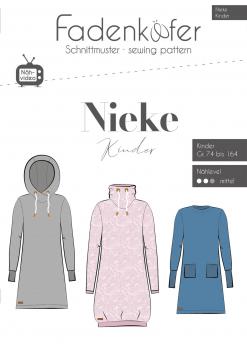 Papierschnittmuster Kleid Nieke Kinder