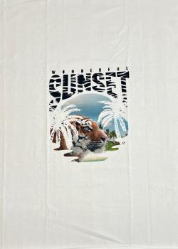 Single - Panel Tiger Sunset Stenzo