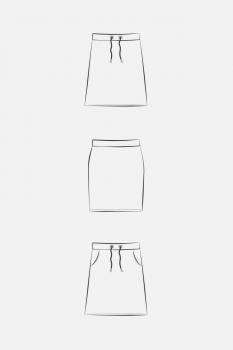 Preview: Papierschnittmuster Anne Damen