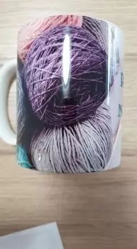 Keramiktasse - Motiv Relax