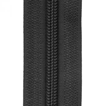 Endlos Reißverschluss Spirale 5mm schwarz 