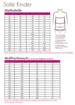 Preview: Papierschnittmuster Kleid Sofie Kinder