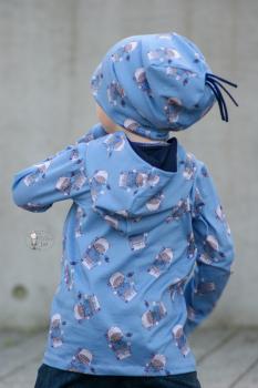SkifahrerTeddy blau Kombi