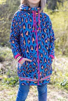 Papierschnittmuster Longjacket Nala Kinder