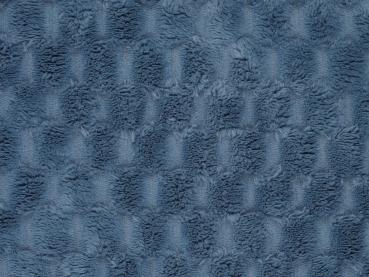Fellimitat Honig Wabe indigoblau