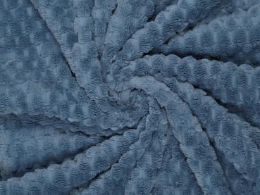 Fellimitat Honig Wabe indigoblau