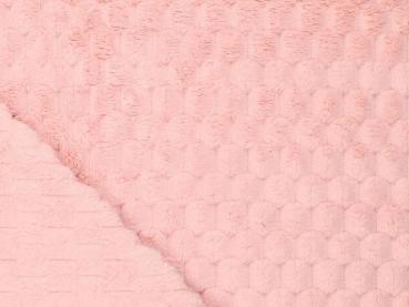 Fellimitat Honig Wabe rosa
