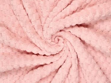 Fellimitat Honig Wabe rosa