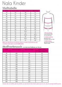 Preview: Papierschnittmuster Longjacket Nala Kinder