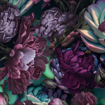 French Terry Simone Blumen