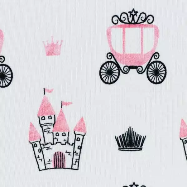 Jersey Theo Prinzessin Kutsche weiß